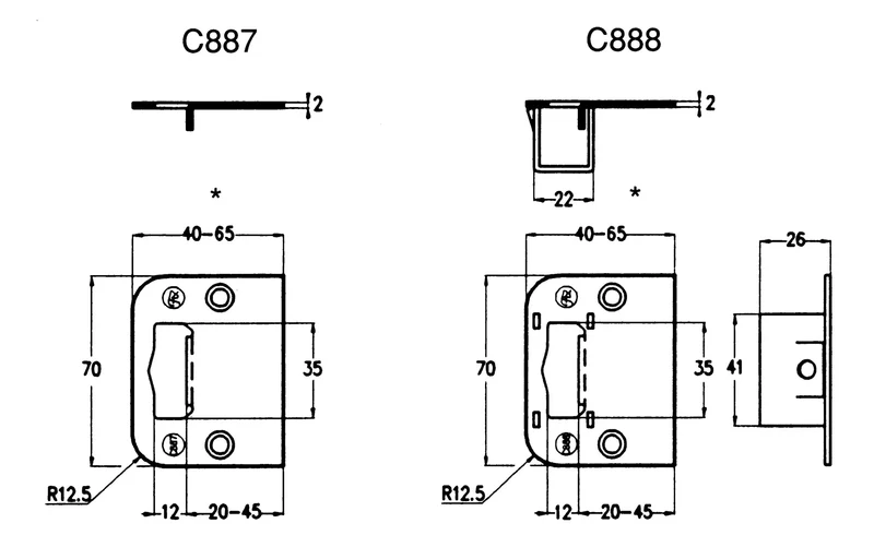 Slutbleck C-887/51 Fix