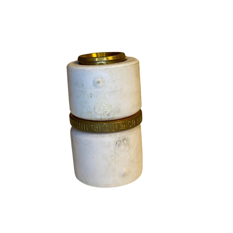 Tryckkoppling PVC rör 18 modell 11C med mässing
