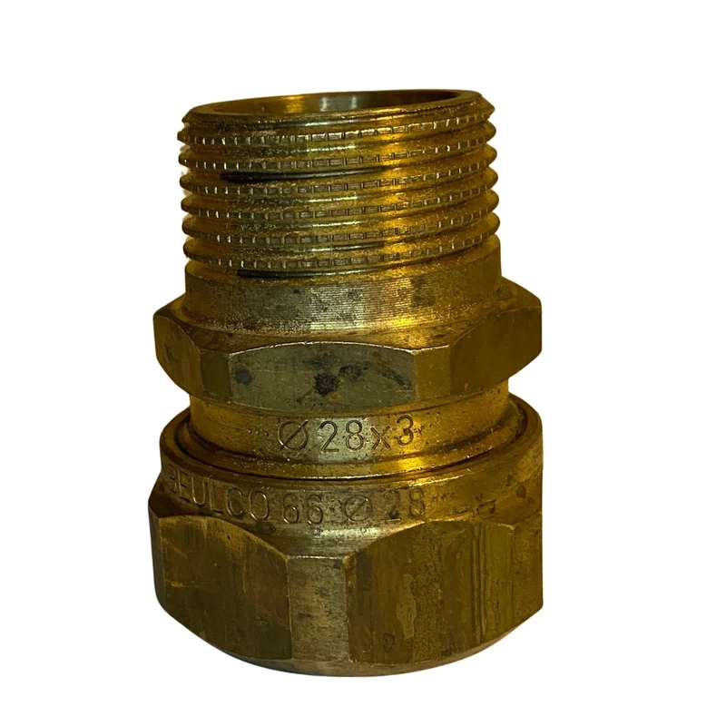 Klämringskoppling 28x3 mm x utvändig gänga