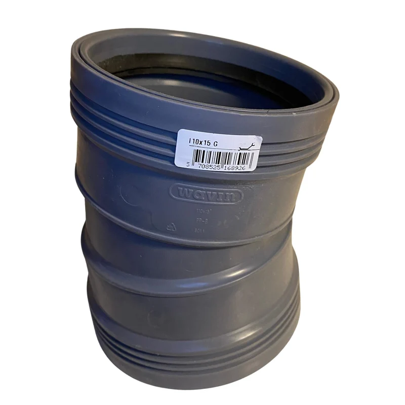 Avloppsböj PP-B 110mm 15 grader Wavin