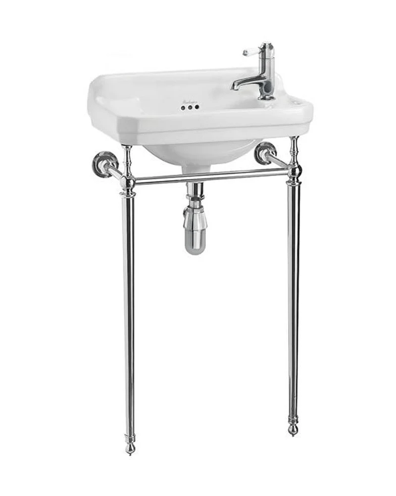 Tvättställ - Burlington Edwardian JR 51 cm med kromställning