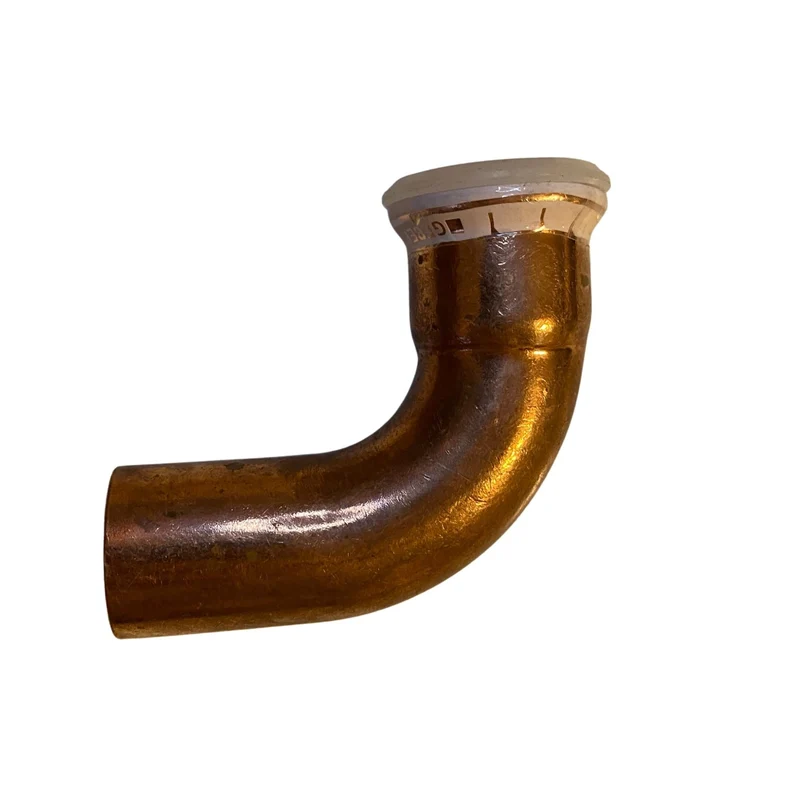 Pressböj 90° 28mm 1 muff koppar Geberit typ M