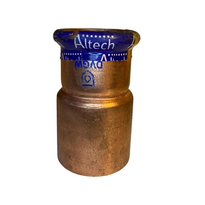 Kopparpress 35×28 mm Förminskning Slätända/Muff M-profil Altech