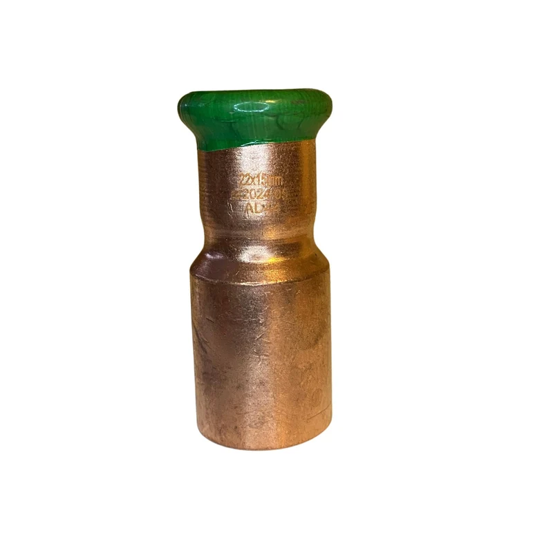 Kopparpress 22×15 mm Förminskning Slätända/Muff M-profil