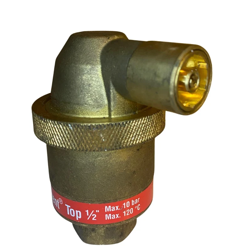 Automatisk avluftare Flamco Flexvent Top 1/2 mässing