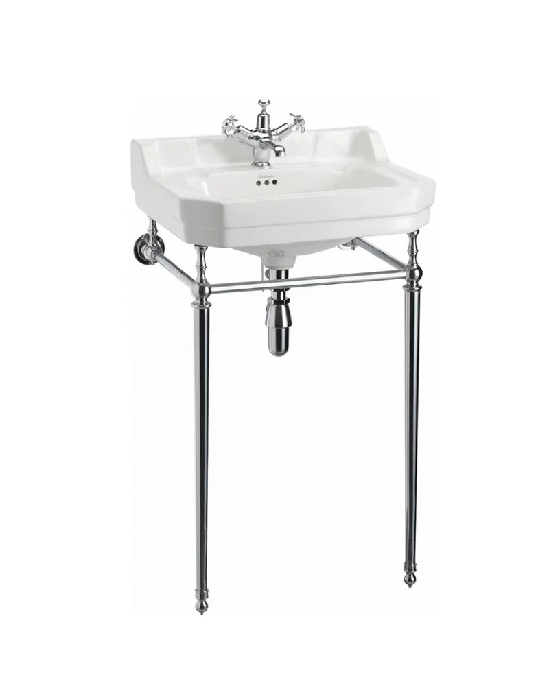 Tvättställ - Burlington Edwardian 56 cm, kromställning