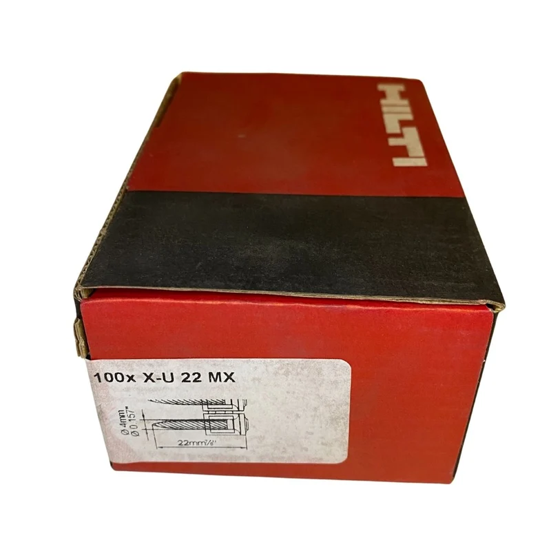 Betongspik 22 mm Hilti X-U 22 MX 100-pack