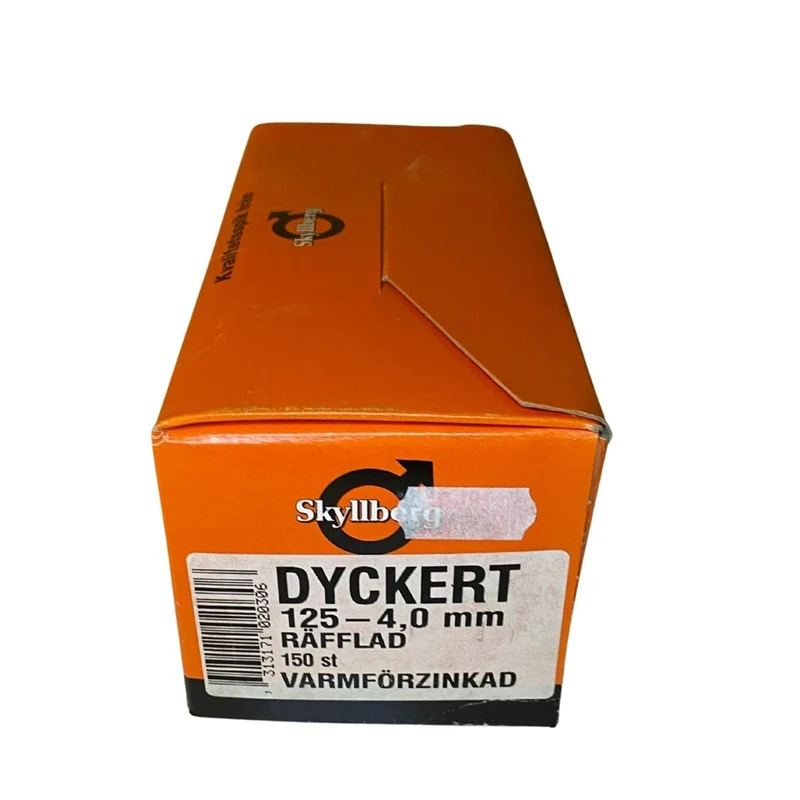 Dyckert 125x4,0 mm varmförzinkad 150-pack Skyllberg