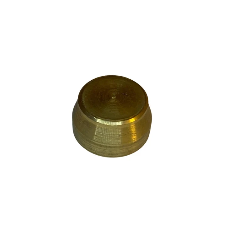 Ändplugg i mässing 12 mm