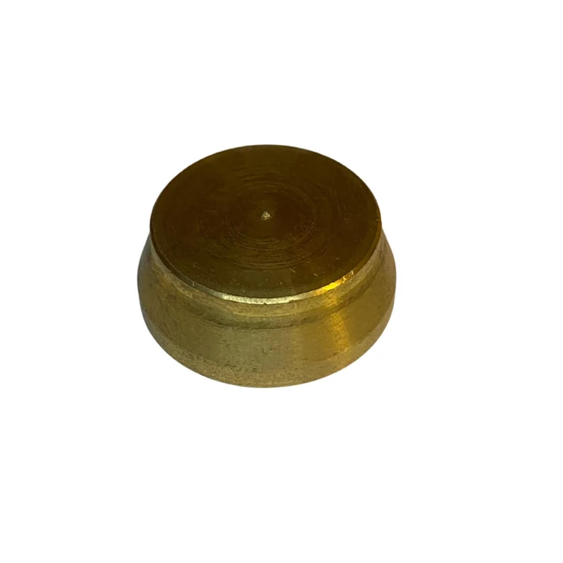 Ändplugg i mässing 18 mm