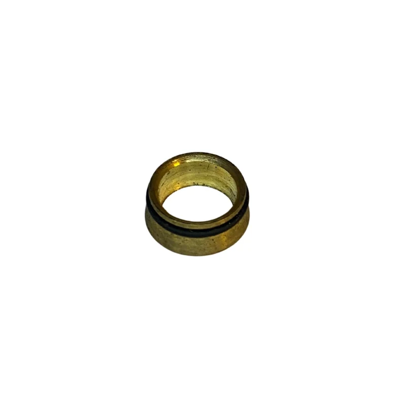 Planadapter i mässing 12 mm med O-ring
