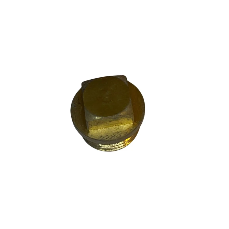 Propp mässing 15 mm utvändig gänga