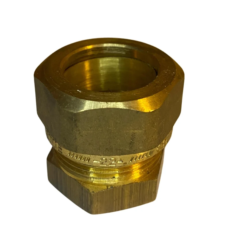 Vatette propp 22 mm invändig gänga i mässing