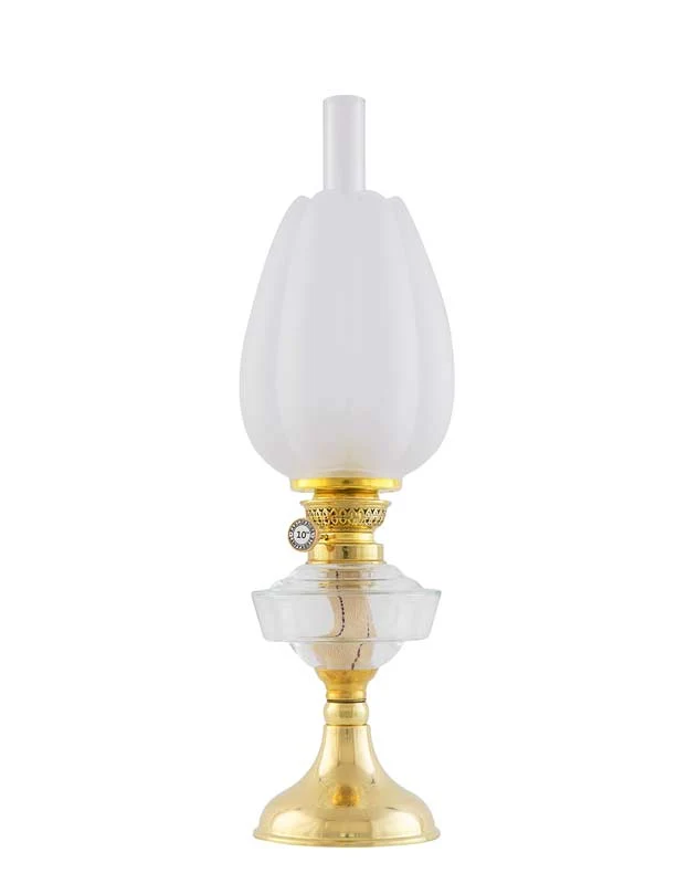 Fotogenlampa - Trossölykta mässing