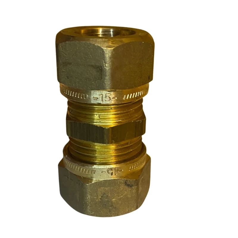 Klämringskoppling 15x15 mm mässing Vatette