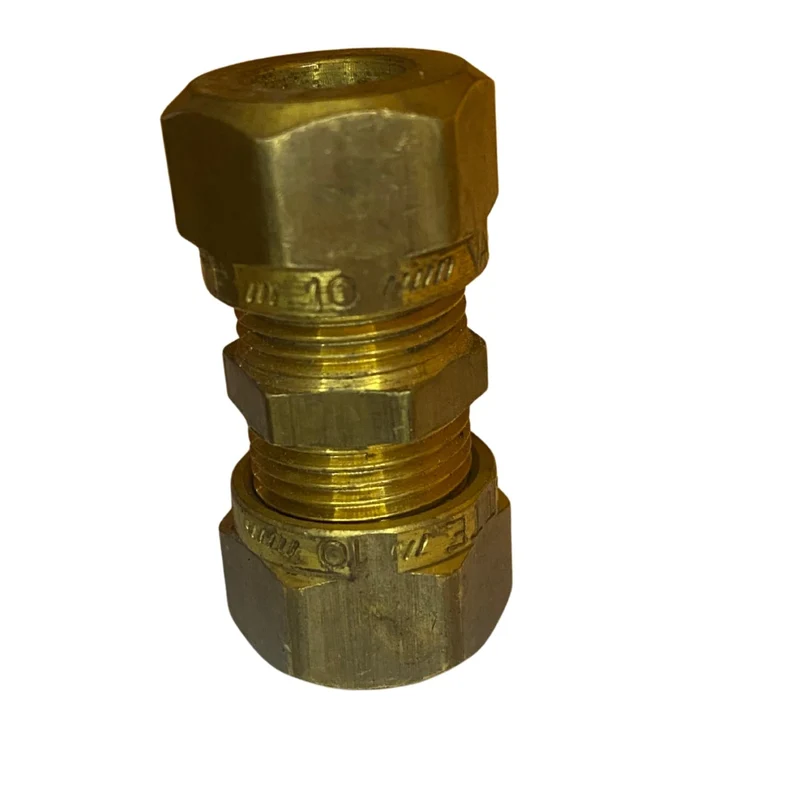 Klämringskoppling 10x10 mm mässing Vatette