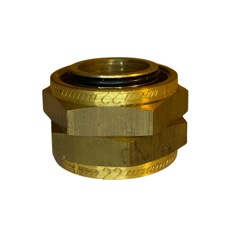 Klämringskoppling 22 mm mässing Vatette