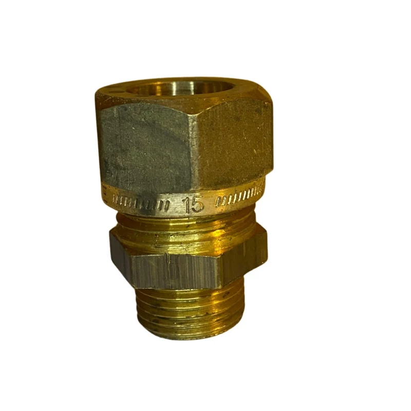Klämringskoppling 15mm Vatette mässing