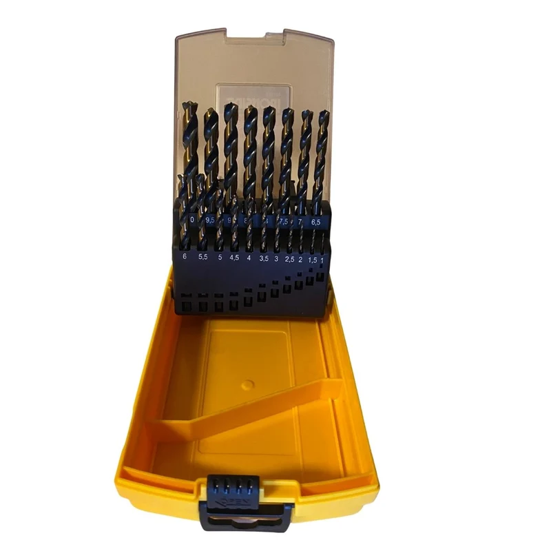 Borrset 1-10 mm Ironside Super Pro 19 delar