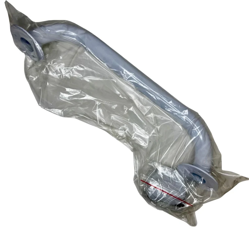 Stödhandtag badrum 30 cm - vit metall