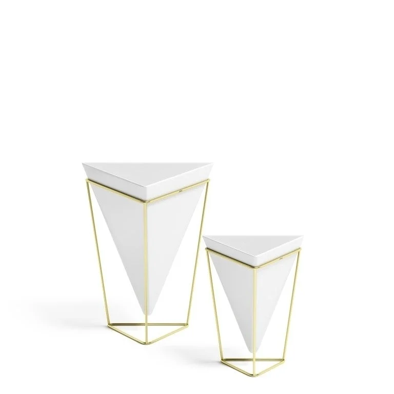 Organizer UMBRA - TRIGG, vit / guld