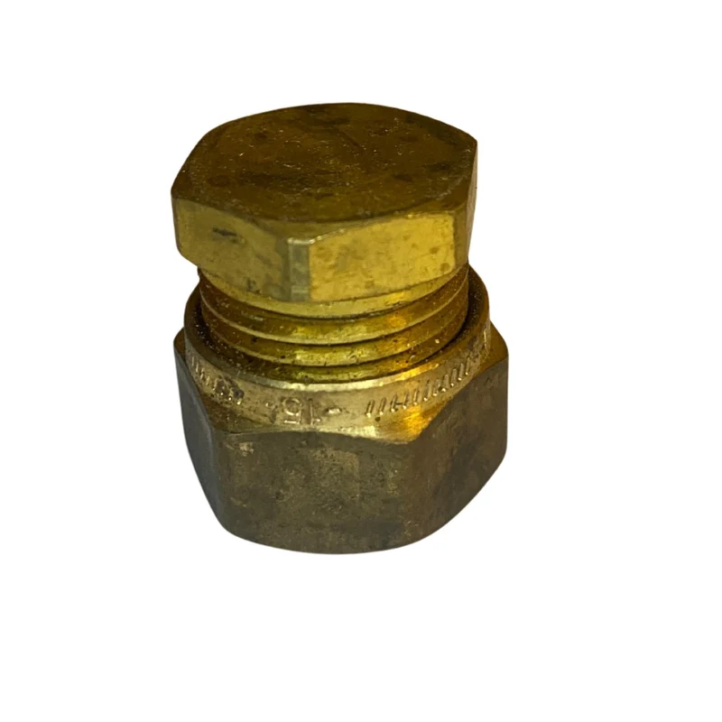 Skarvkoppling 15mm mässing Vatette