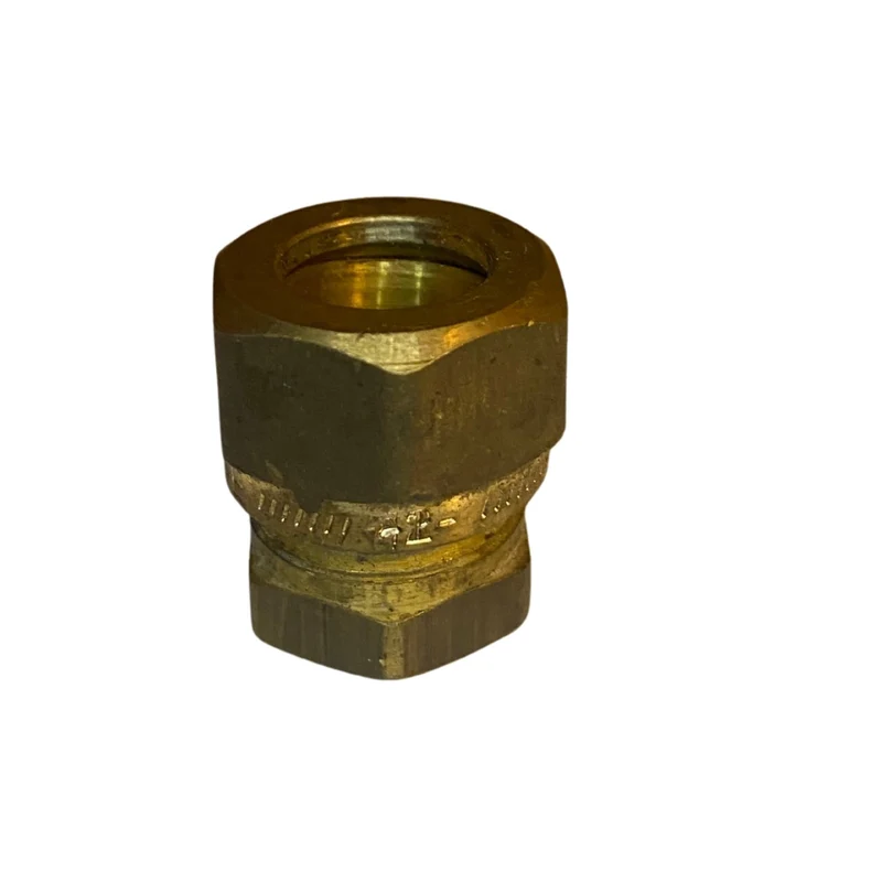 Skarvkoppling 12mm mässing Vatette