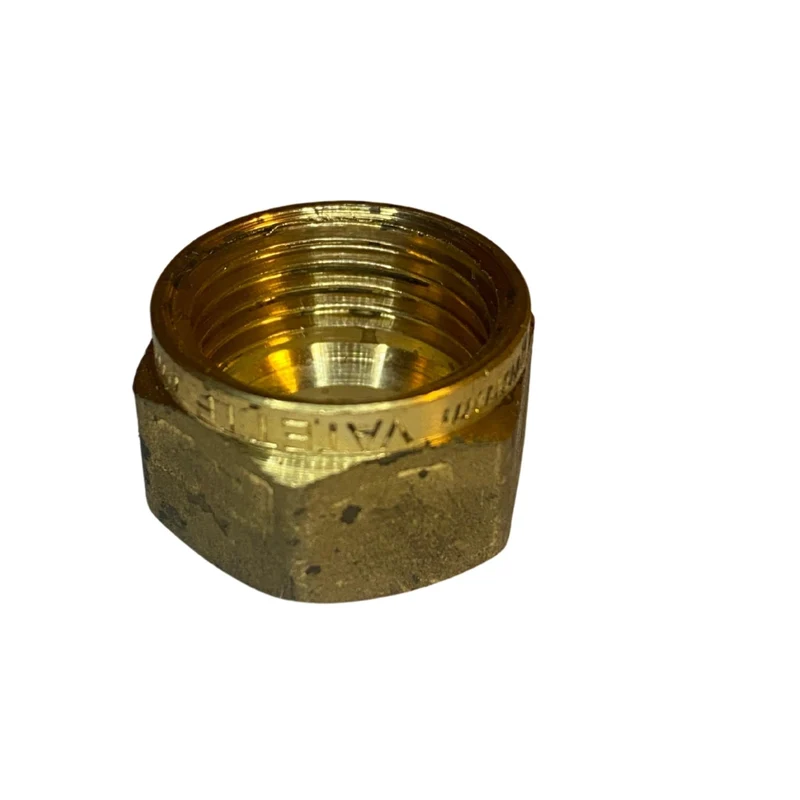 Klämringskoppling propp Vatette 15 mm mässing