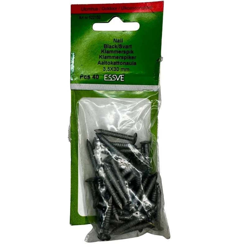 Klammerspik 3,5x30 mm ESSVE 40-pack