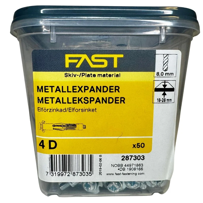 Metallexpander 4D FAST 50-pack