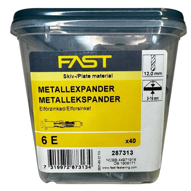 Metallexpander 6E FAST 40-pack