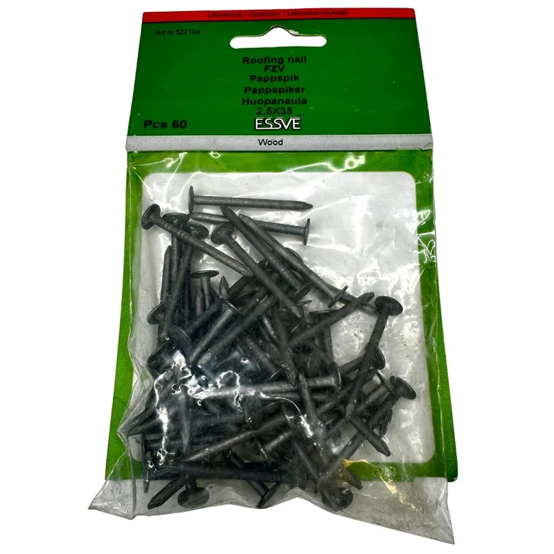 Pappspik 2,5x35 mm FZV ESSVE 60-pack