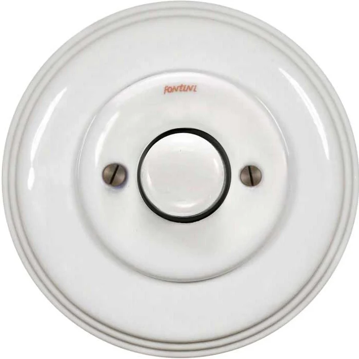 Dimmer LED 4-100W universal vitt porslin - Fontini infällt