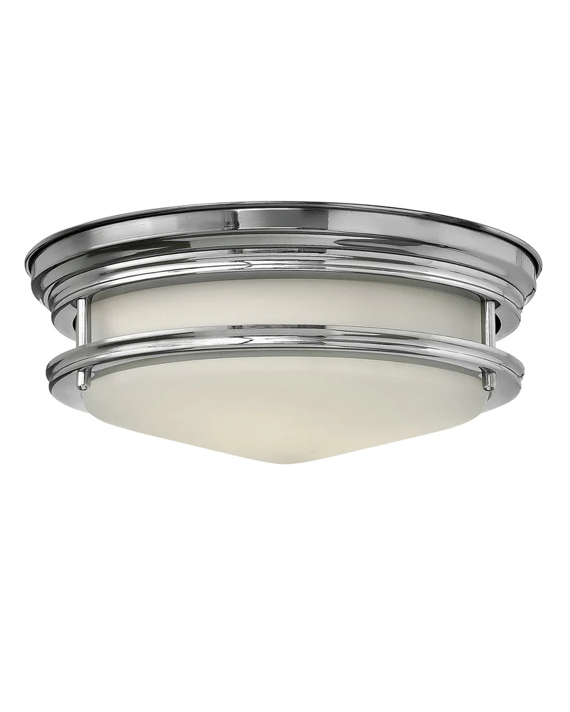 Badrumslampa - Taklampa Teign plafond krom/matt vit