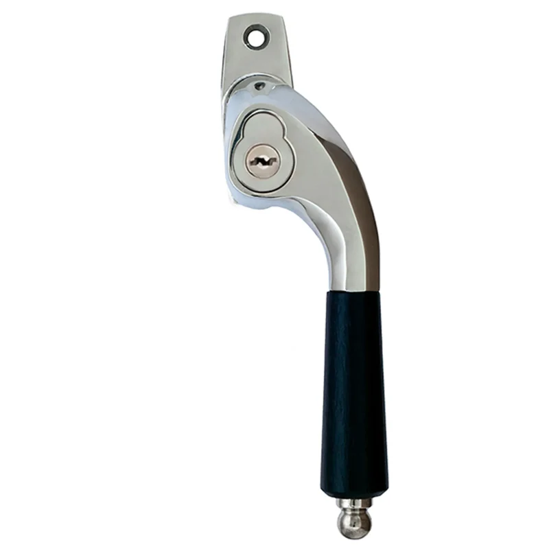 Handtag 2742-785 hö nickel/svart