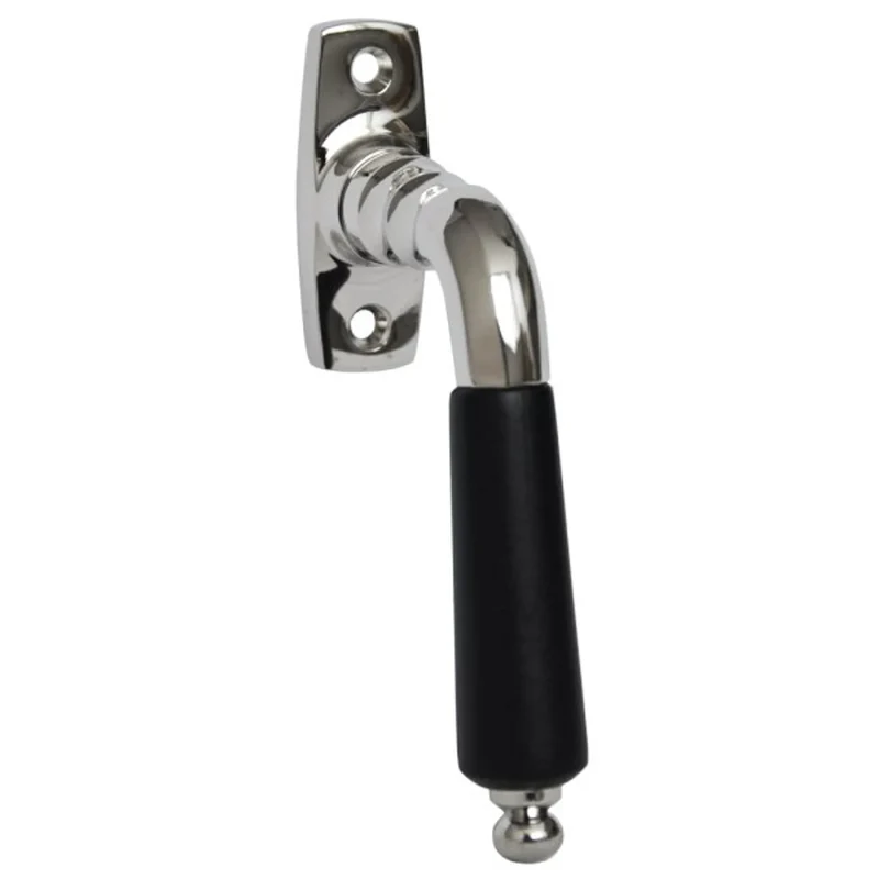 Handtag 2785 R nickel/svart