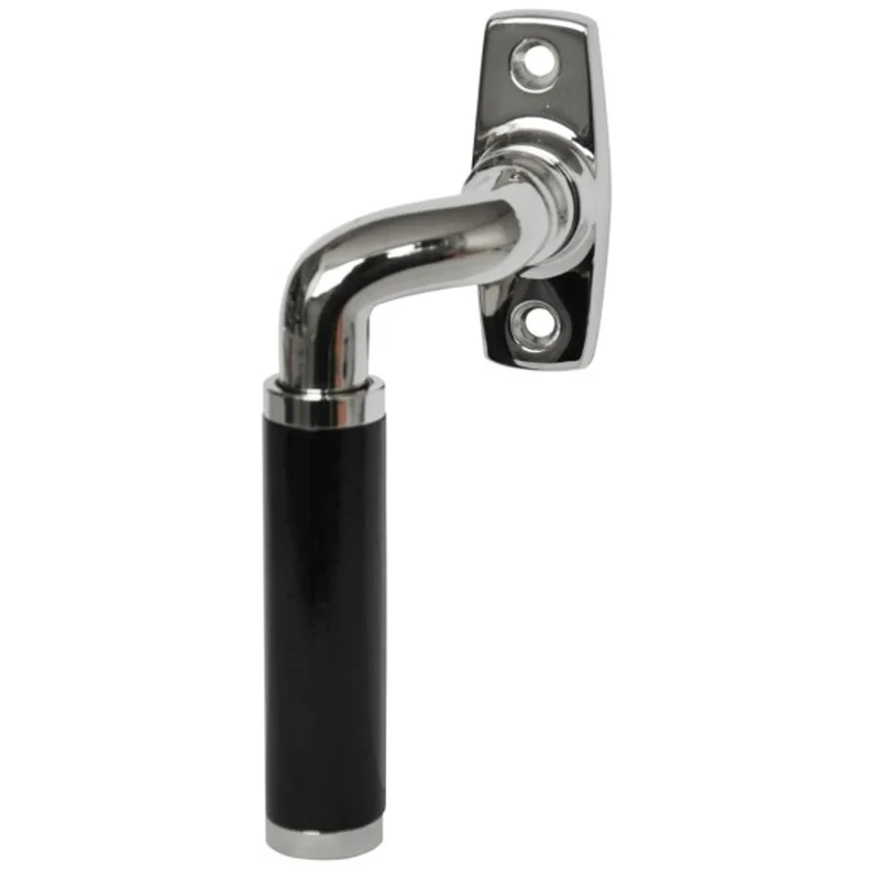 Handtag 2383 vä nickel/svart