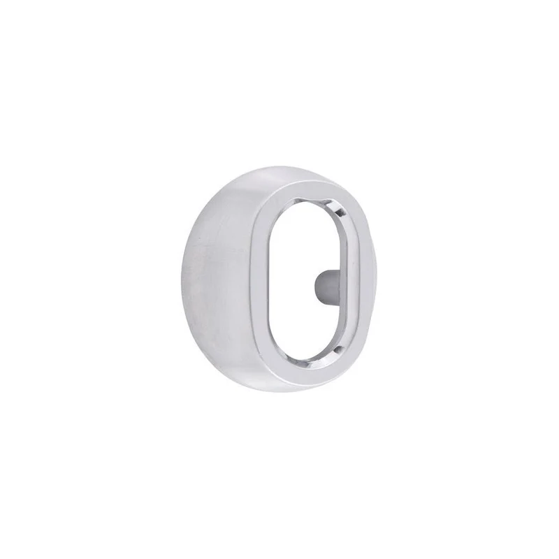 Cylinderring oval 16-21mm mattkrom