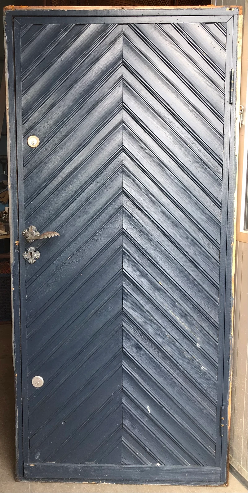 Ytterdörr med karm 90x191