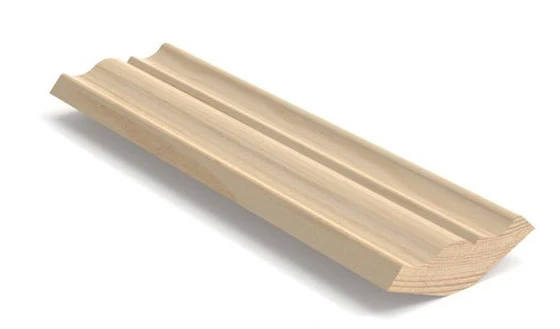Taklist för snedtak 135% - Svanhals 13x43 mm