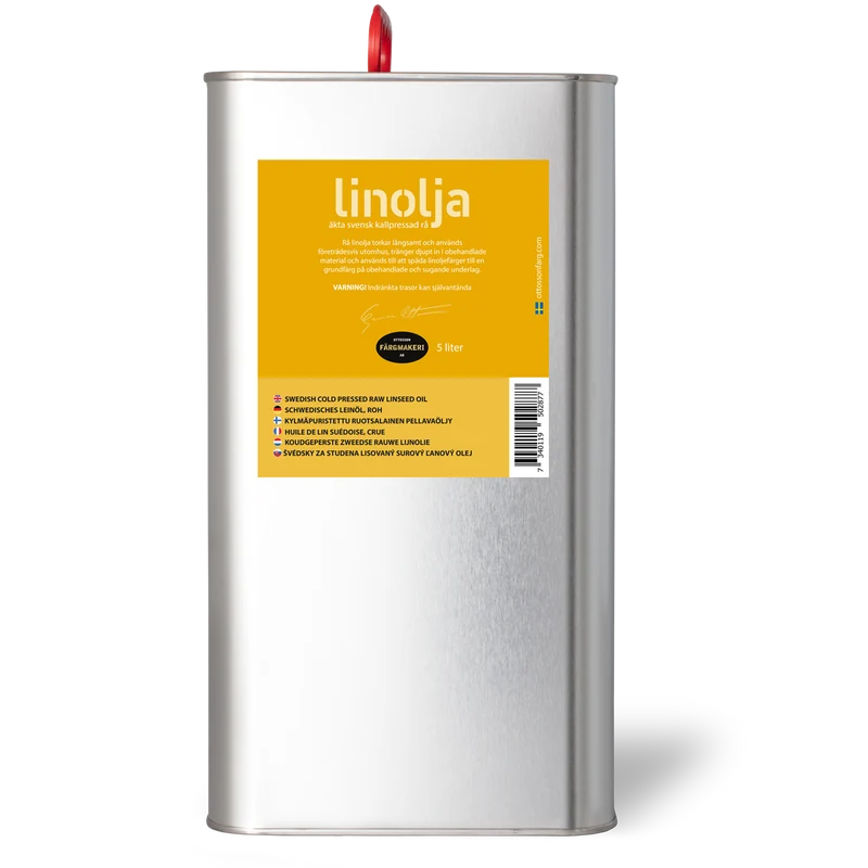 Rå Linolja kallpressad 5L