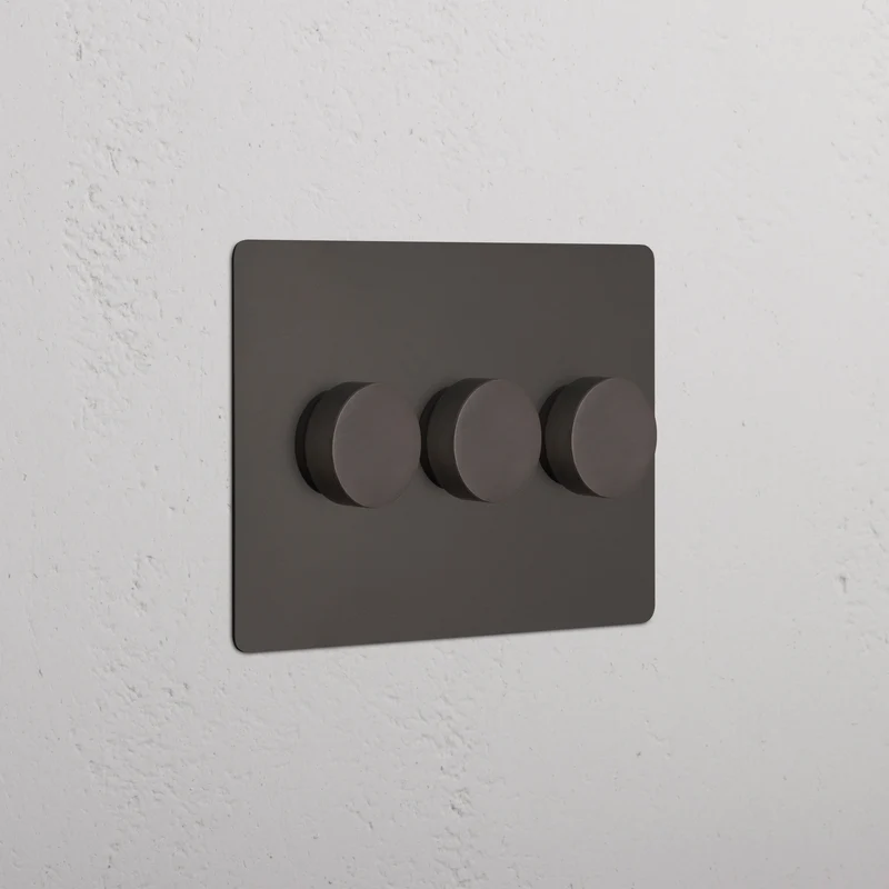 Kew 3G Dimmer Switch - Bronze
