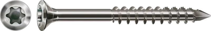 Fasadskruv RF 4,0 x 40 litet huvud