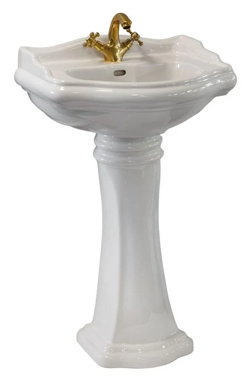 Tvättställ Camden - 55 cm, piedestal
