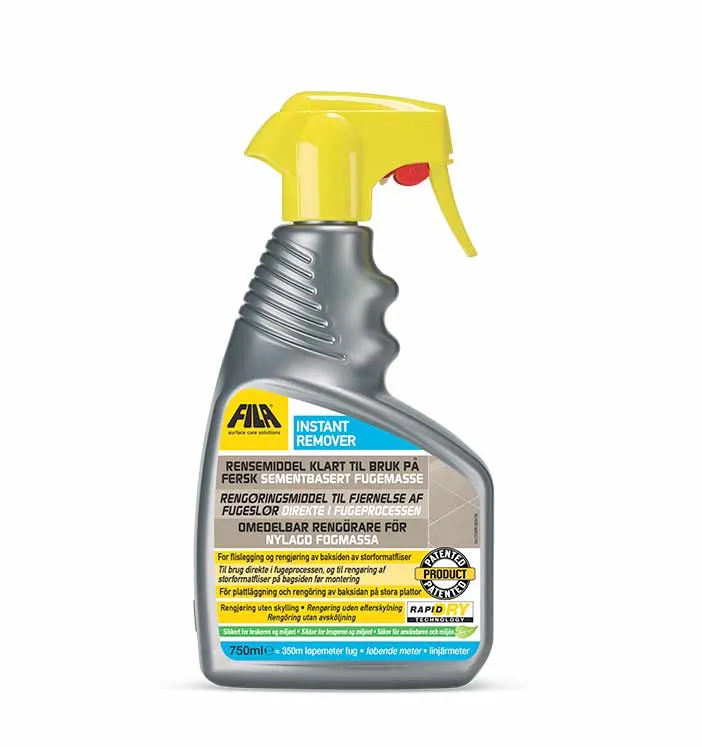 Syrabaserad rengöring - Fila Instant Remover 750 ml