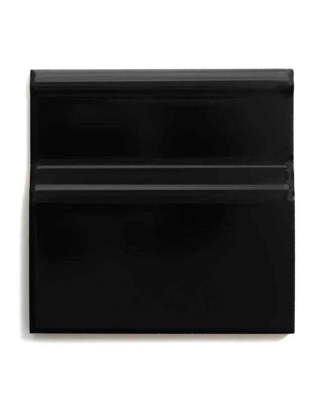 Kakel Victoria - Golvsockel list 15 x 15 cm svart, blank