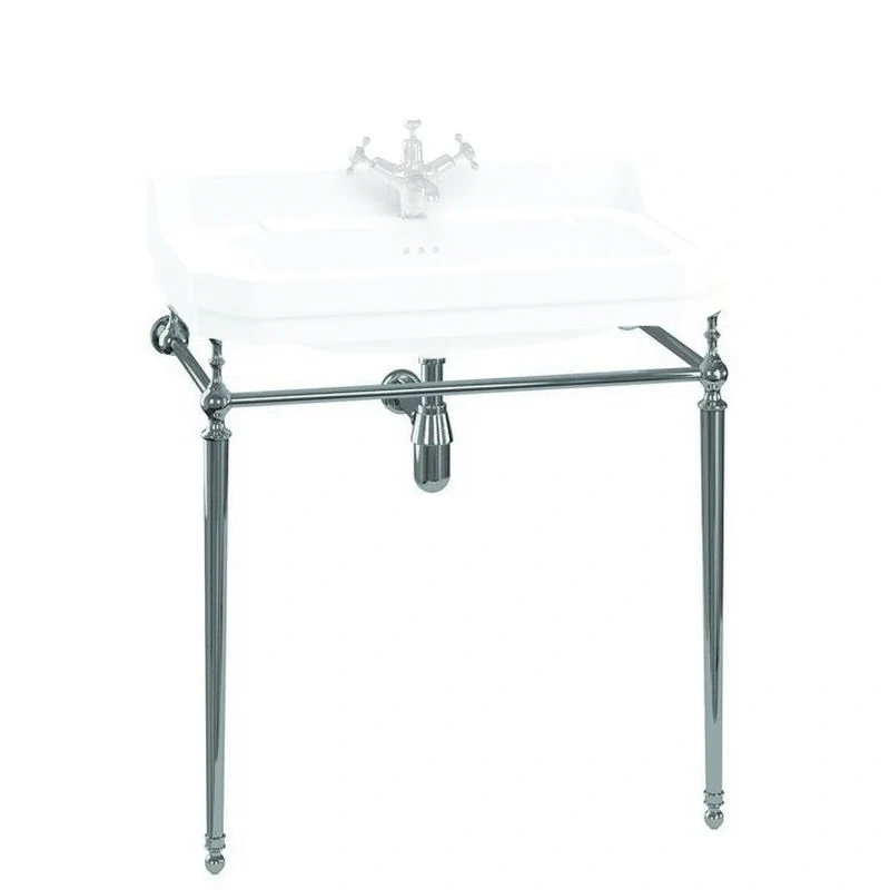Burlington kromställning - Till tvättställ edwardian 80 cm