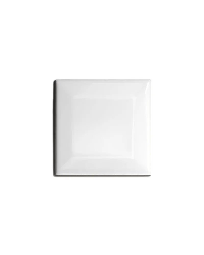 Kakel Victoria - Fasad kant 7,5 x 7,5 cm vit, blank