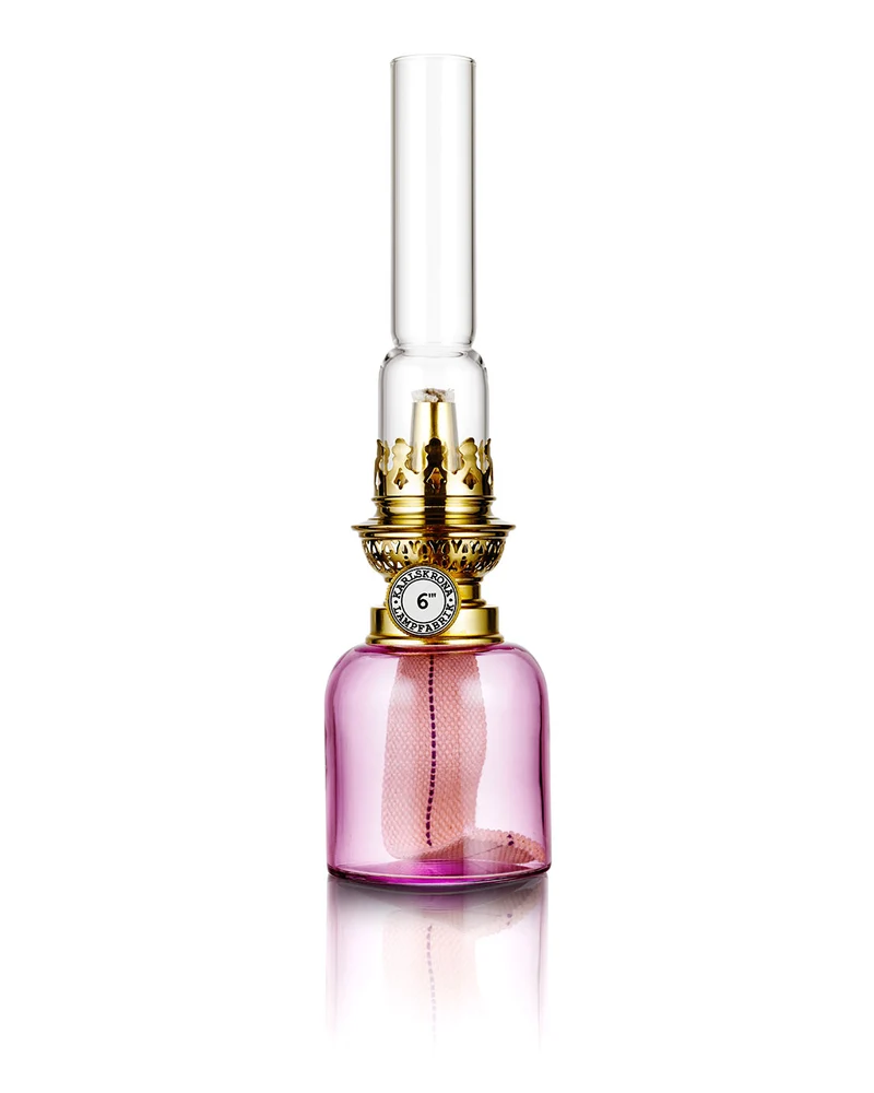 Fotogenlampa - Koholmen, rosa