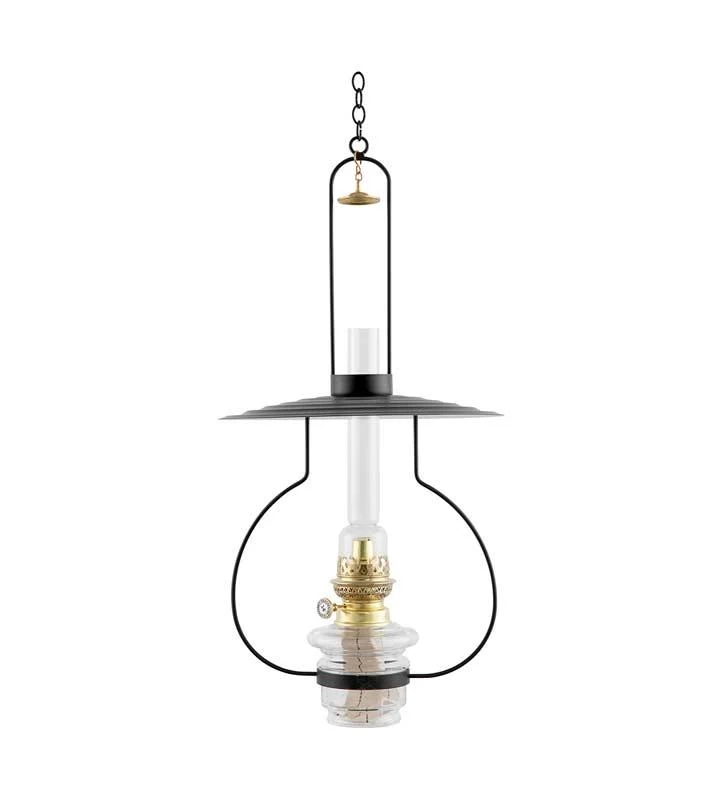 Fotogenlampa - Lyckeby svart/mässing, tak